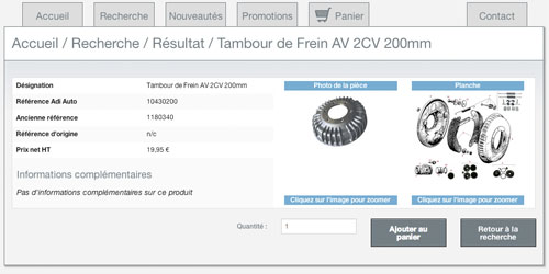 Capture du projet